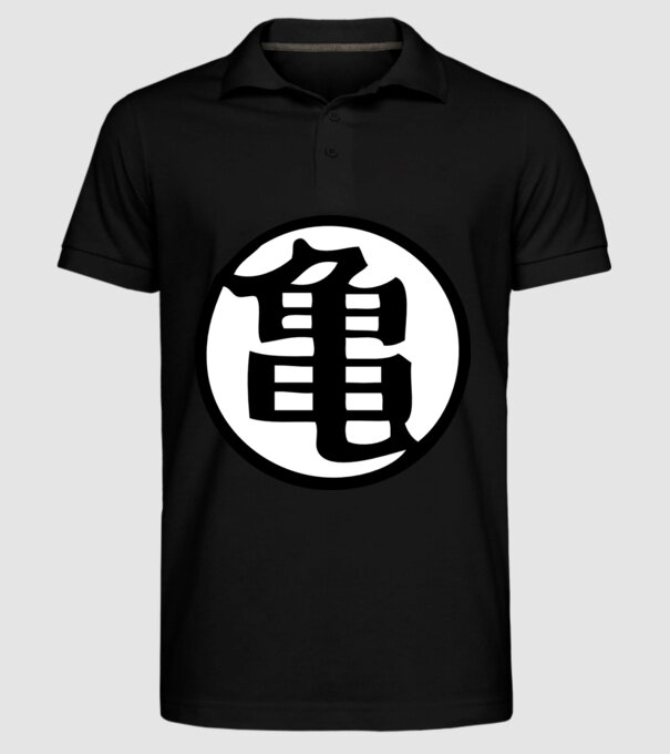Dragon Ball Z logo model negru pe tricou