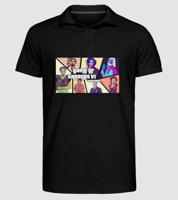 game of thrones gta model negru pe tricou