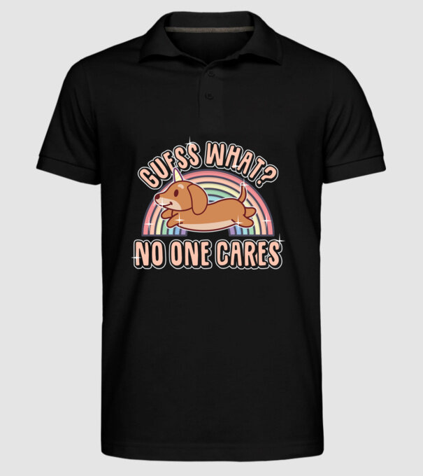 Guess what teckel model negru pe tricou