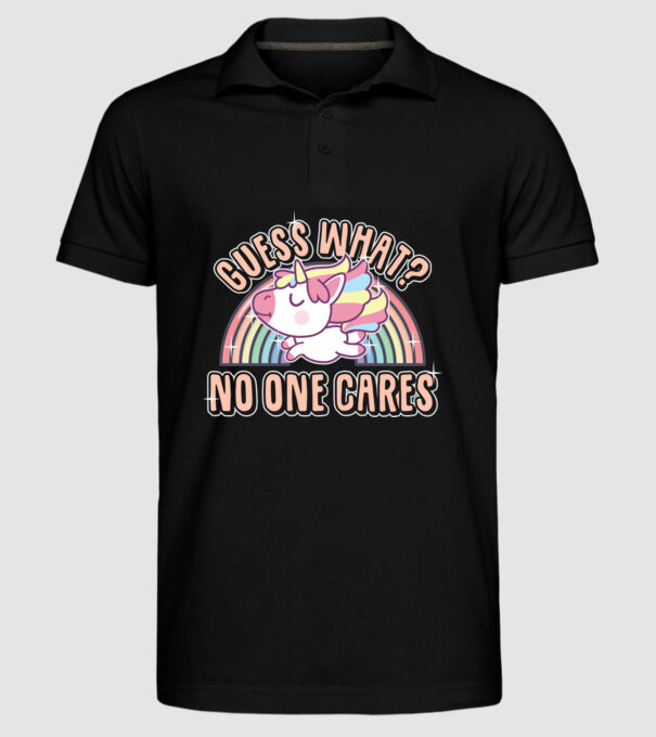 Guess what Unicorn model negru pe tricou