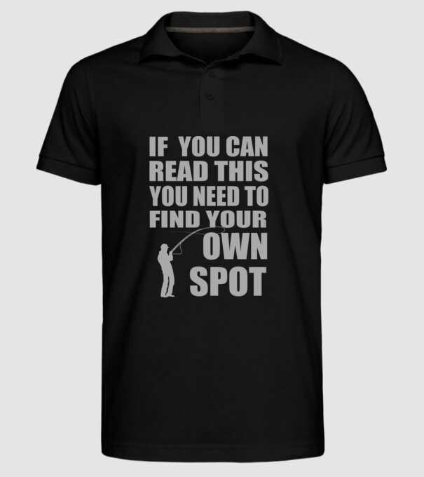 If you can read this, you need to find your own spot model negru pe tricou