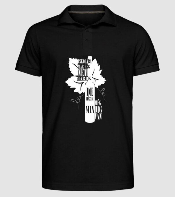 Nu mai merg la școală, dar tot am temă de casă model negru pe tricou