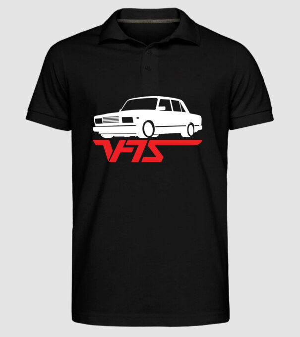 Lada model negru pe tricou