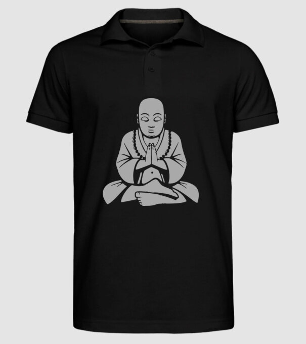 monk model negru pe tricou