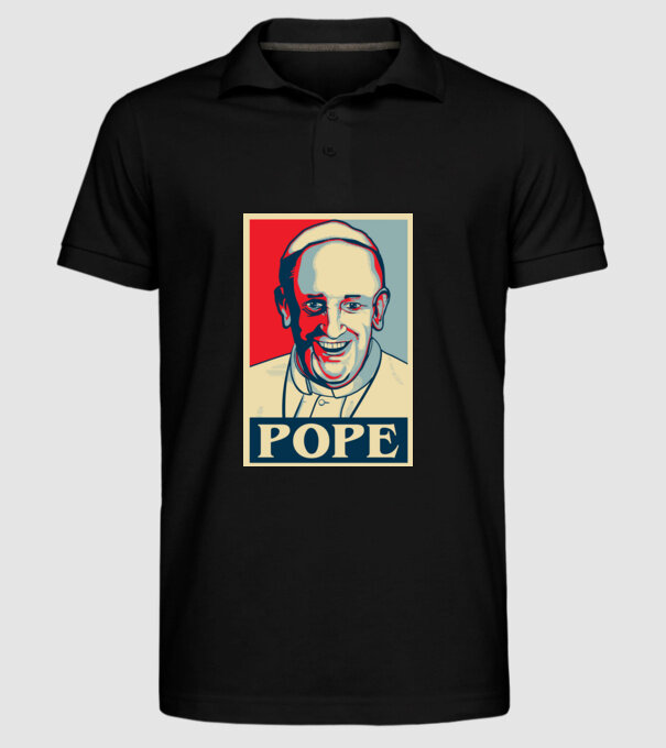 Poster Papa model negru pe tricou