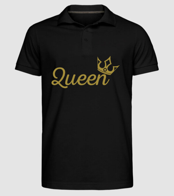 Queen model negru pe tricou