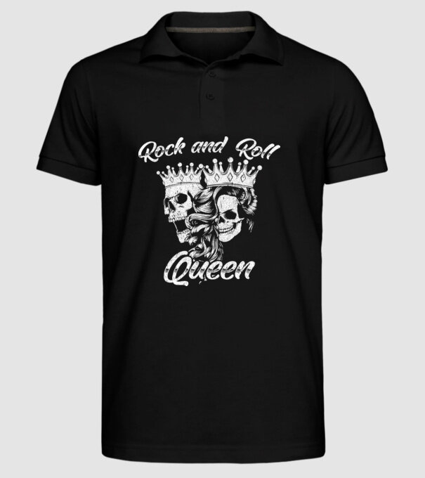 RNR QUEEN model negru pe tricou