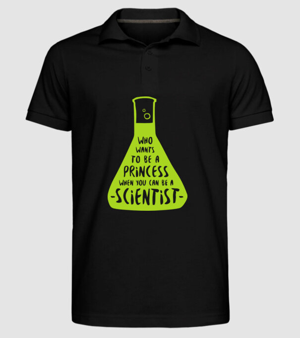 Poți fi un om de știință model negru pe tricou