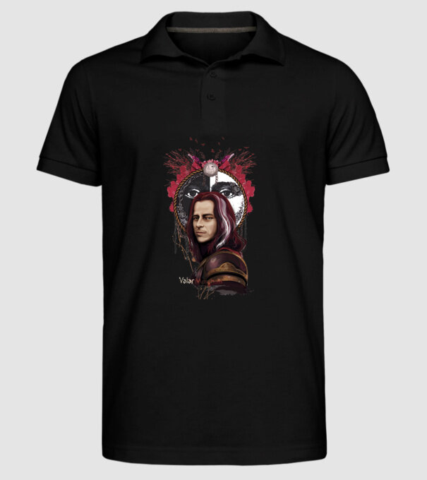 Valar Morghulis model negru pe tricou