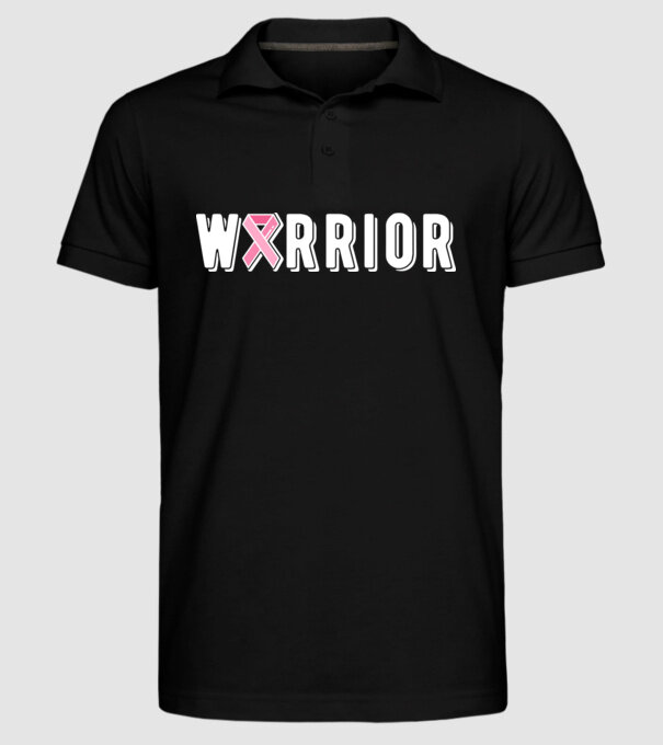 Warrior model negru pe tricou