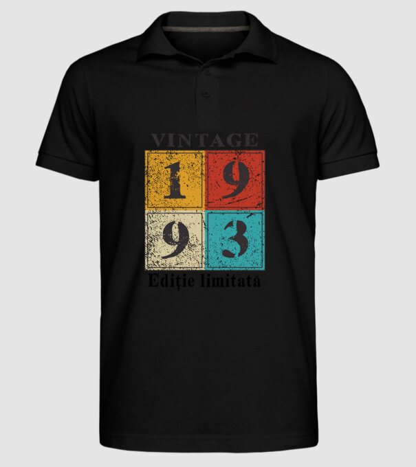 1993 - Ediție limitată model negru pe tricou