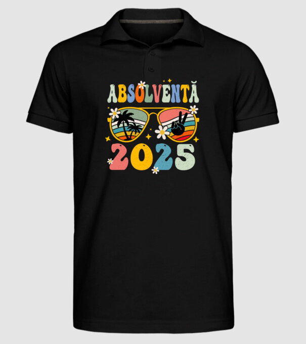 Absolventă 2025 model negru pe tricou