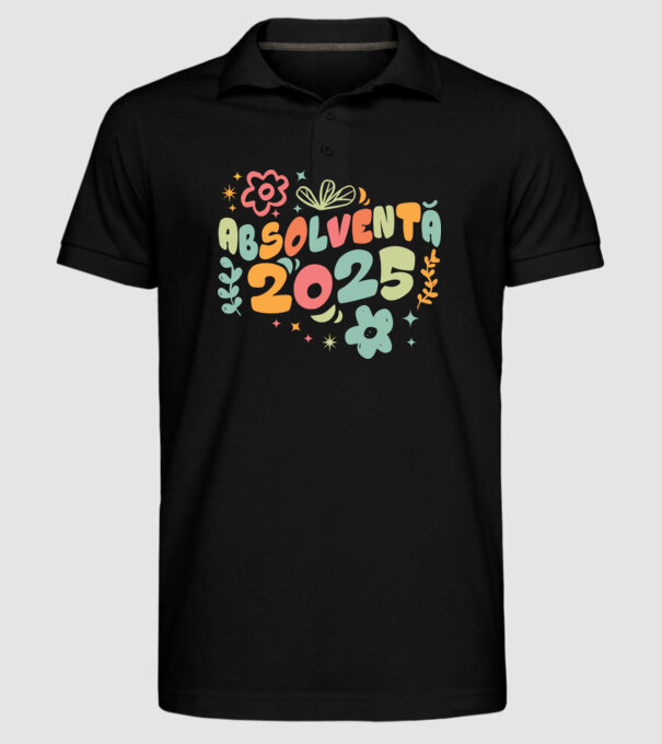 Absolventă 2025 model negru pe tricou