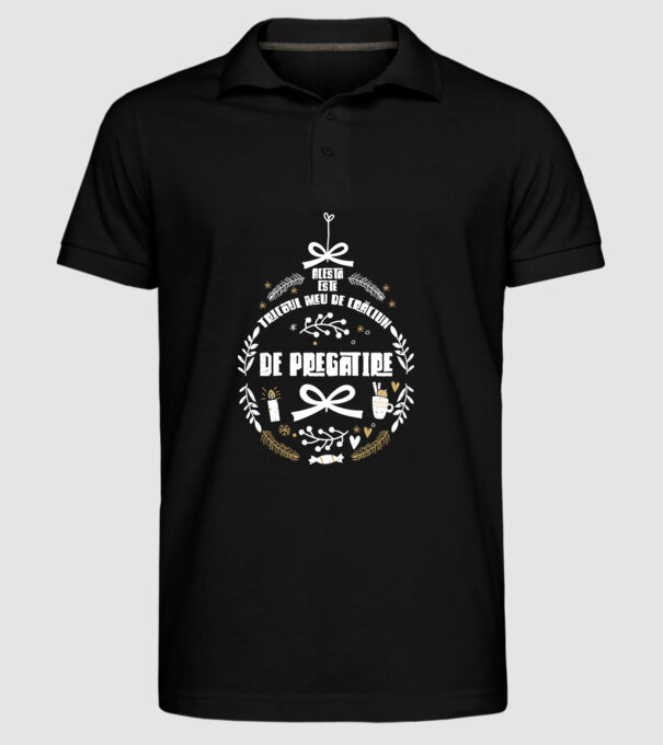 acesta este tricoul meu de Crăciun_de pregătire model negru pe tricou