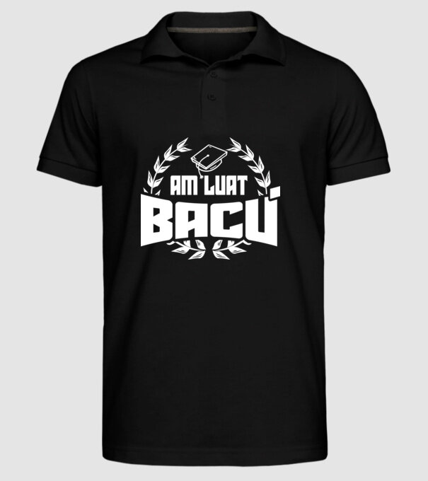 Am luat bacu model negru pe tricou