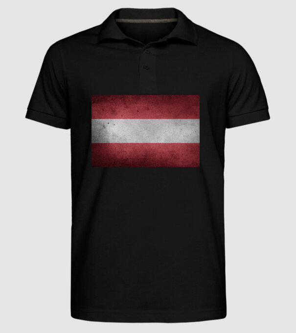 AUSTRIA model negru pe tricou