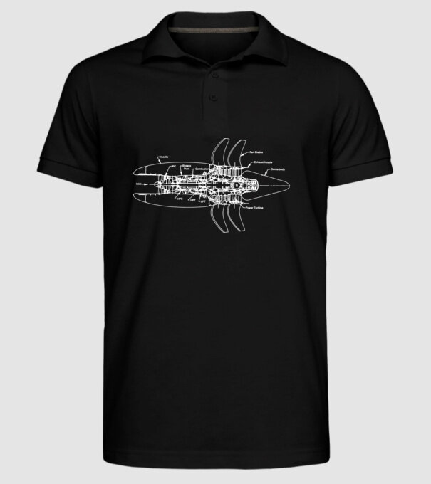 Avioane model negru pe tricou