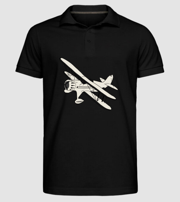 Avioane model negru pe tricou