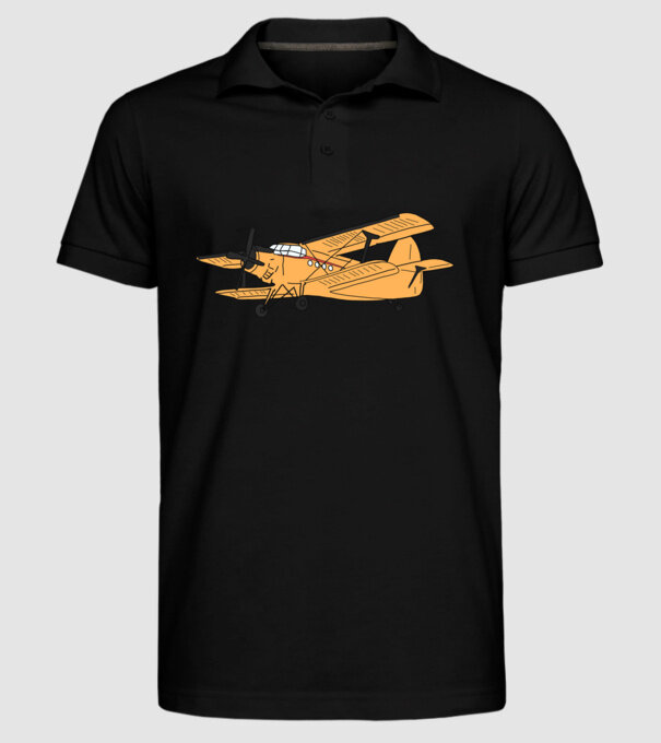 Avioane model negru pe tricou