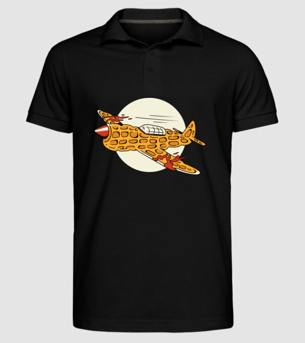 Avioane model negru pe tricou
