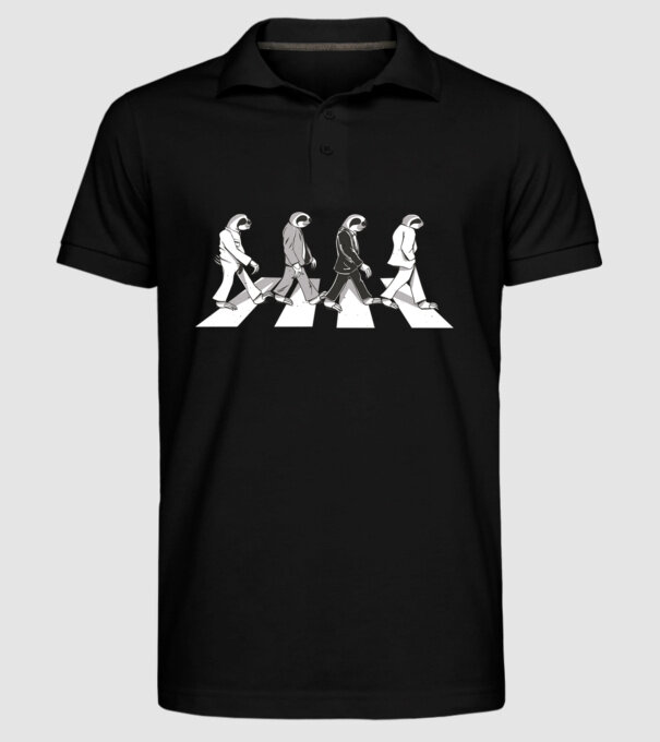 Beatles model negru pe tricou