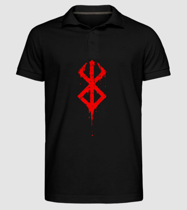 Berserk logo model negru pe tricou