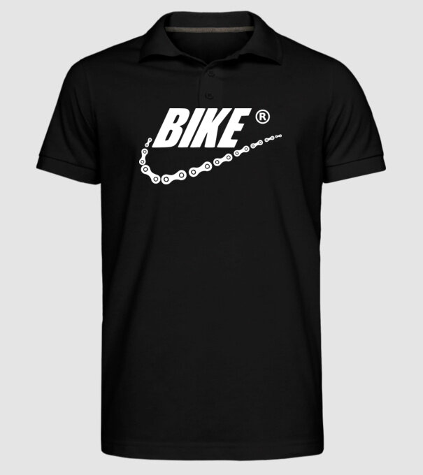 Bike model negru pe tricou