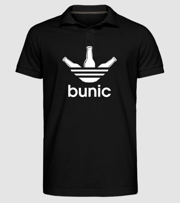 Bunicdidas model negru pe tricou