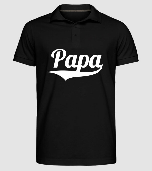 bunicul model negru pe tricou