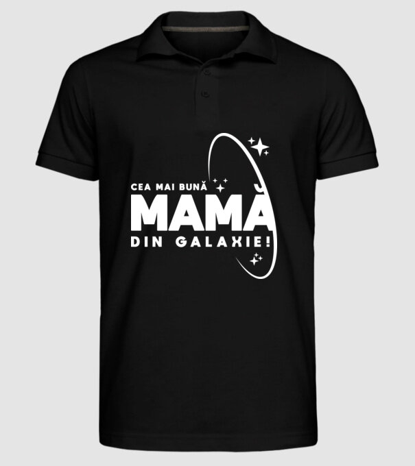 Cea mai bună bunică din Galaxie! model negru pe tricou