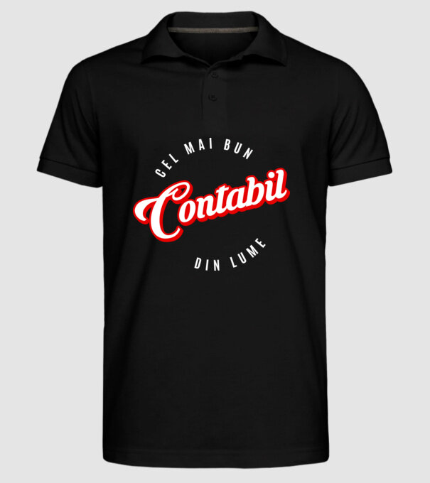 Cel mai bun CONTABIL din lume model negru pe tricou