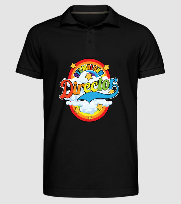 Cel mai bun director model negru pe tricou