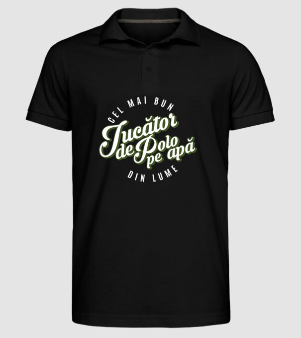 Cel mai bun Jucător de polo pe apă din lume model negru pe tricou