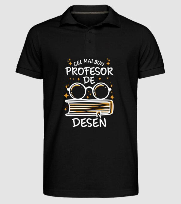 Cel mai bun profesor de desen model negru pe tricou
