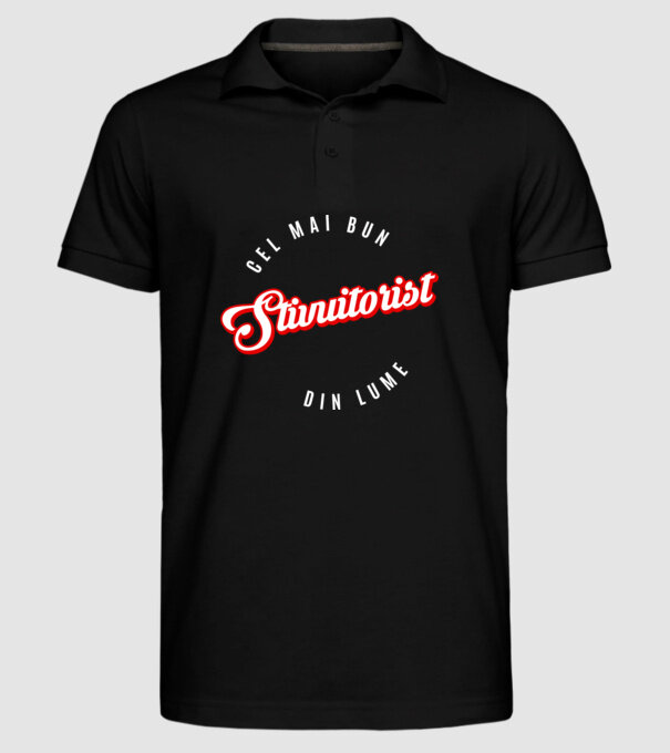 Cel mai bun STIVUITORIST din lume model negru pe tricou