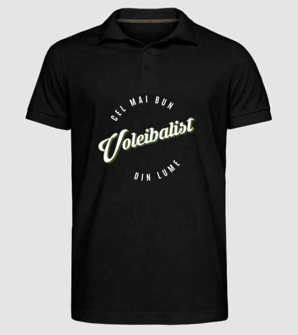 Cel mai bun Voleibalist din lume model negru pe tricou