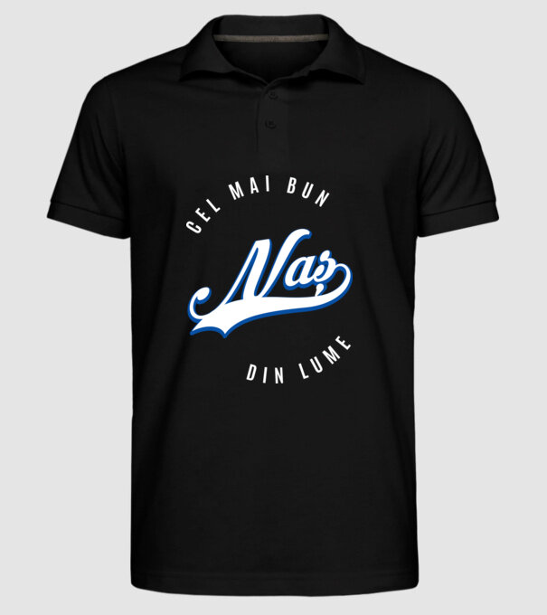 Cel mai bun NAȘ din lume model negru pe tricou