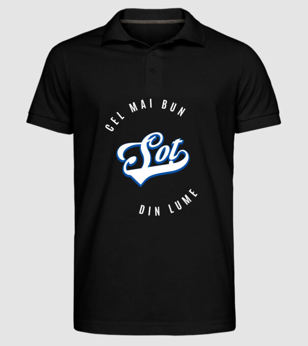 Cel mai bun SOȚ din lume model negru pe tricou