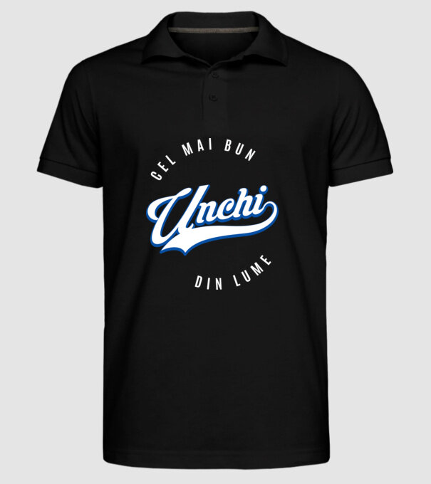 Cel mai bun UNCHI din lume model negru pe tricou