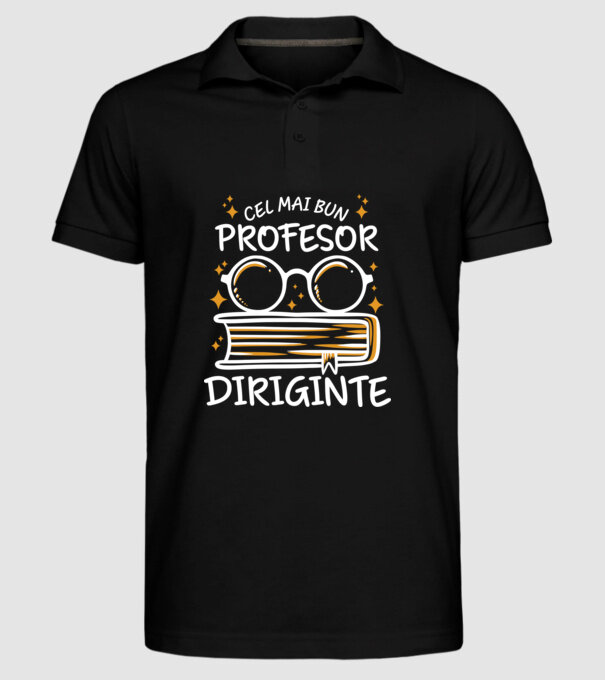 Cel mai profesor diriginte model negru pe tricou