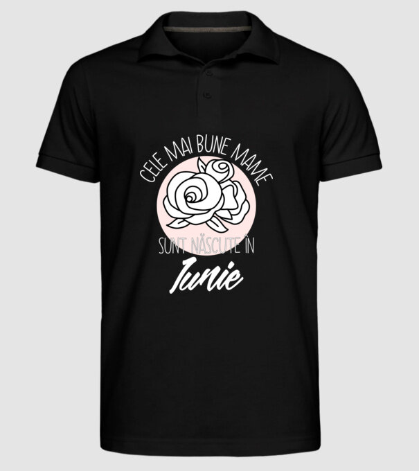 Cele mai bune mame sunt născute în Iunie model negru pe tricou