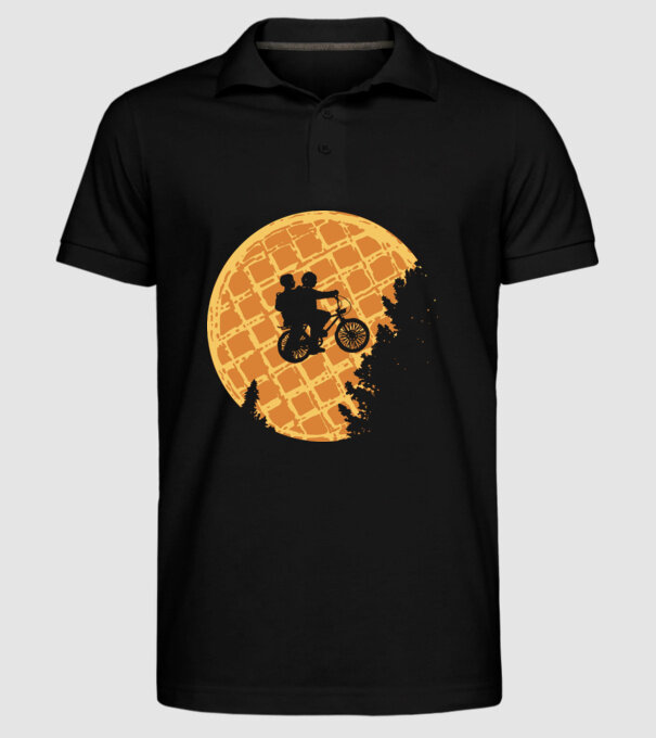 cookie moon stranger things model negru pe tricou