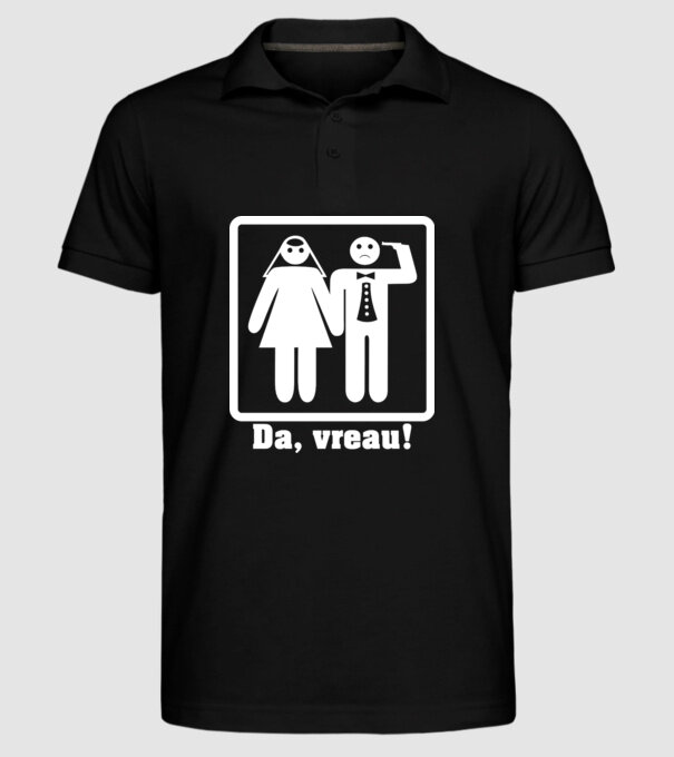 Da, vreau model negru pe tricou
