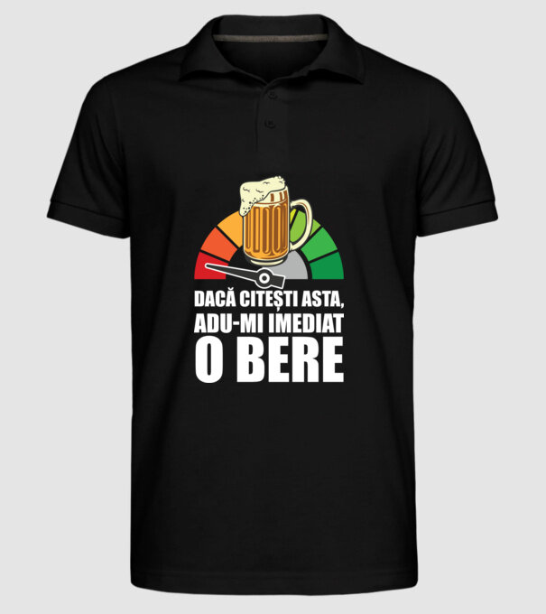 dacă citești asta, adu-mi imediat o bere model negru pe tricou