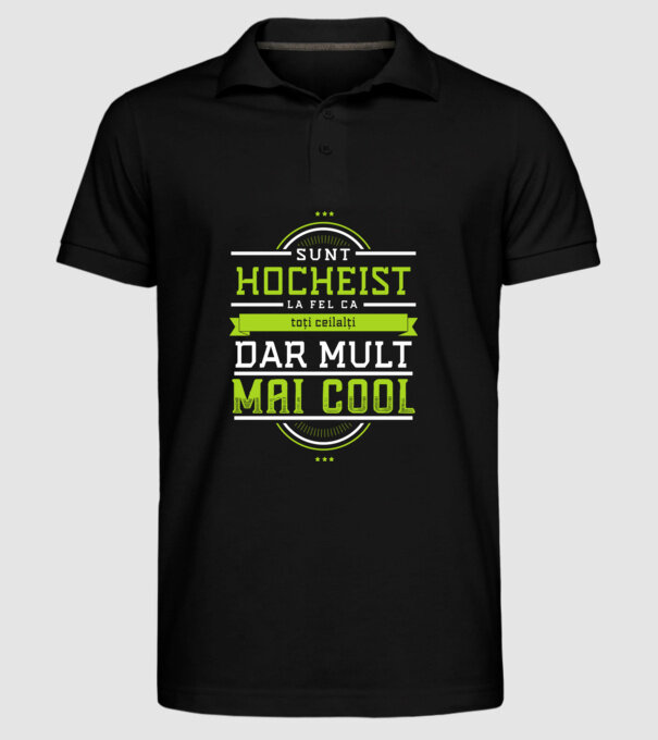 sunt hocheist, la fel ca toți ceilalți, dar mult mai cool model negru pe tricou