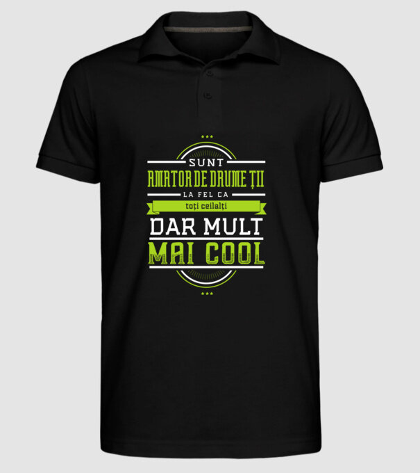 sunt un amator de drumeții, la fel ca toți ceilalți, dar mult mai cool model negru pe tricou
