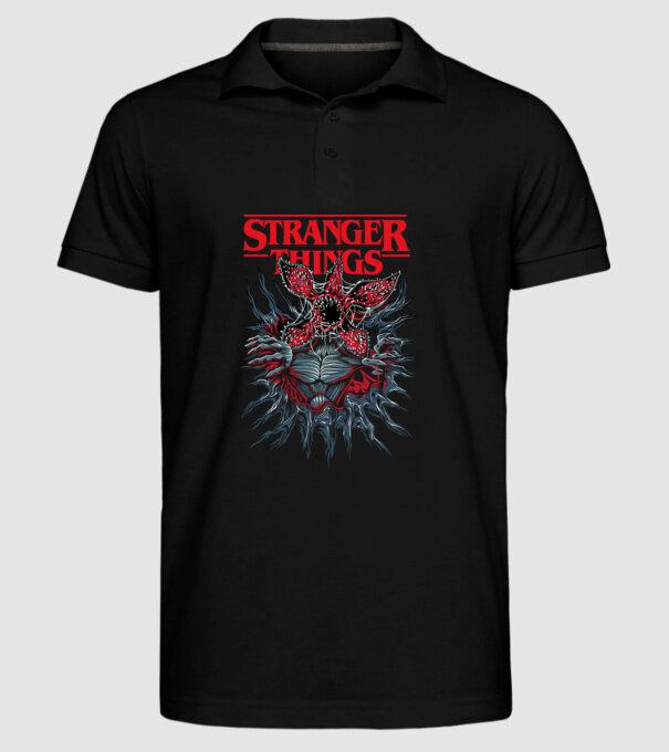 DEMOGORGON model negru pe tricou