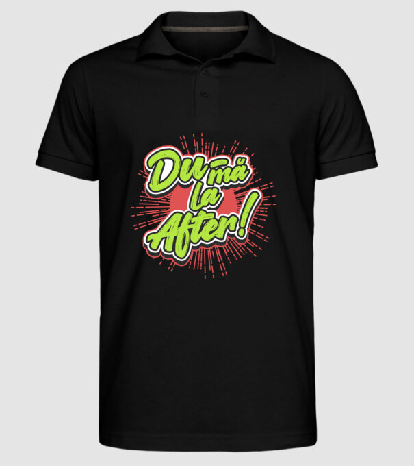 Du-mă la After model negru pe tricou
