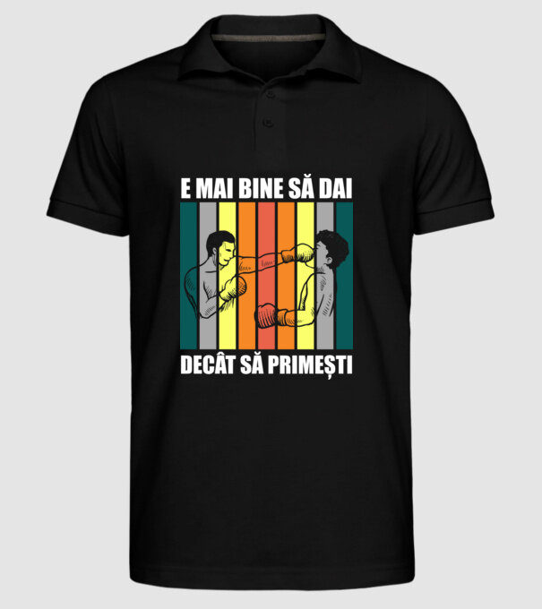 E mai bine să dai decât să primești model negru pe tricou