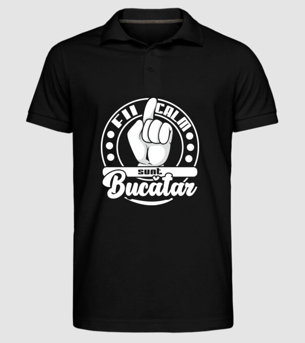 Fii calm... sunt bucătar model negru pe tricou